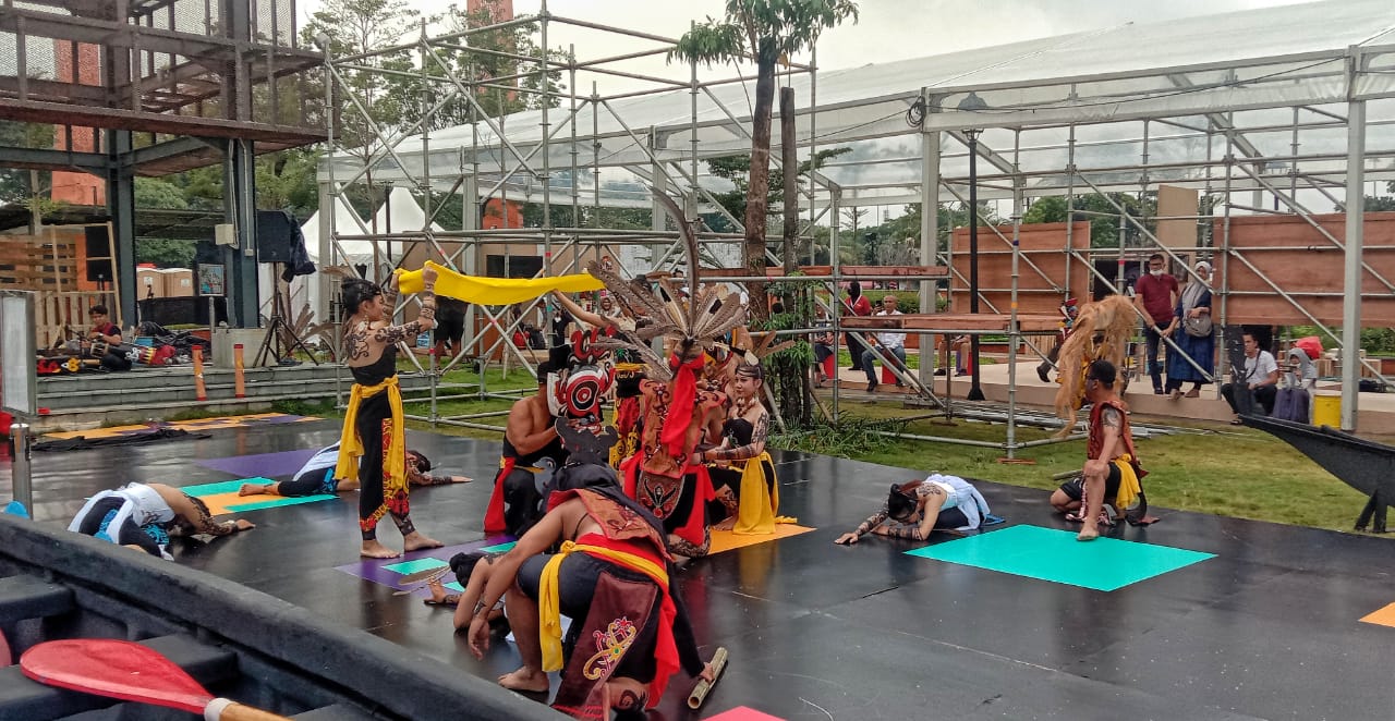 Festival Babukung dan Festival Budaya Isen Mulang Masuk Kharisma Event Nusantara 2023