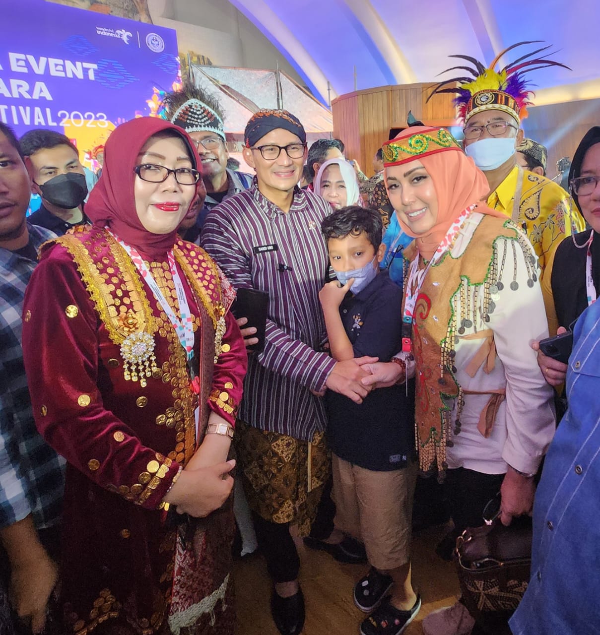 Festival Babukung dan Festival Budaya Isen Mulang Masuk Kharisma Event Nusantara 2023