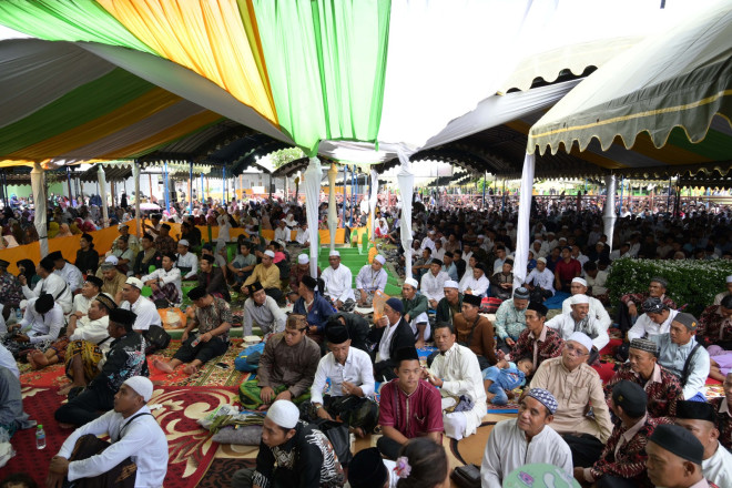 Hadiri Haul Kiai Gede, Pj Bupati Budi Santosa Ajak Masyarakat Pererat Persaudaraan