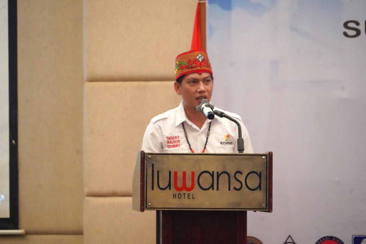 Wakil Gubernur H. Edy Pratowo Membuka MUSPROV KORMI Prov. Kalteng Masa Bakti 2023-2027