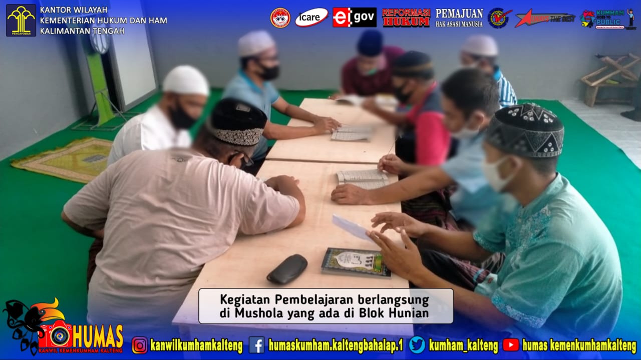 Dukung Warga Binaan Lancar Membaca Al-Qur’an, Petugas Lapas Sukamara Berikan Pembelajaran Huruf Hijaiyah