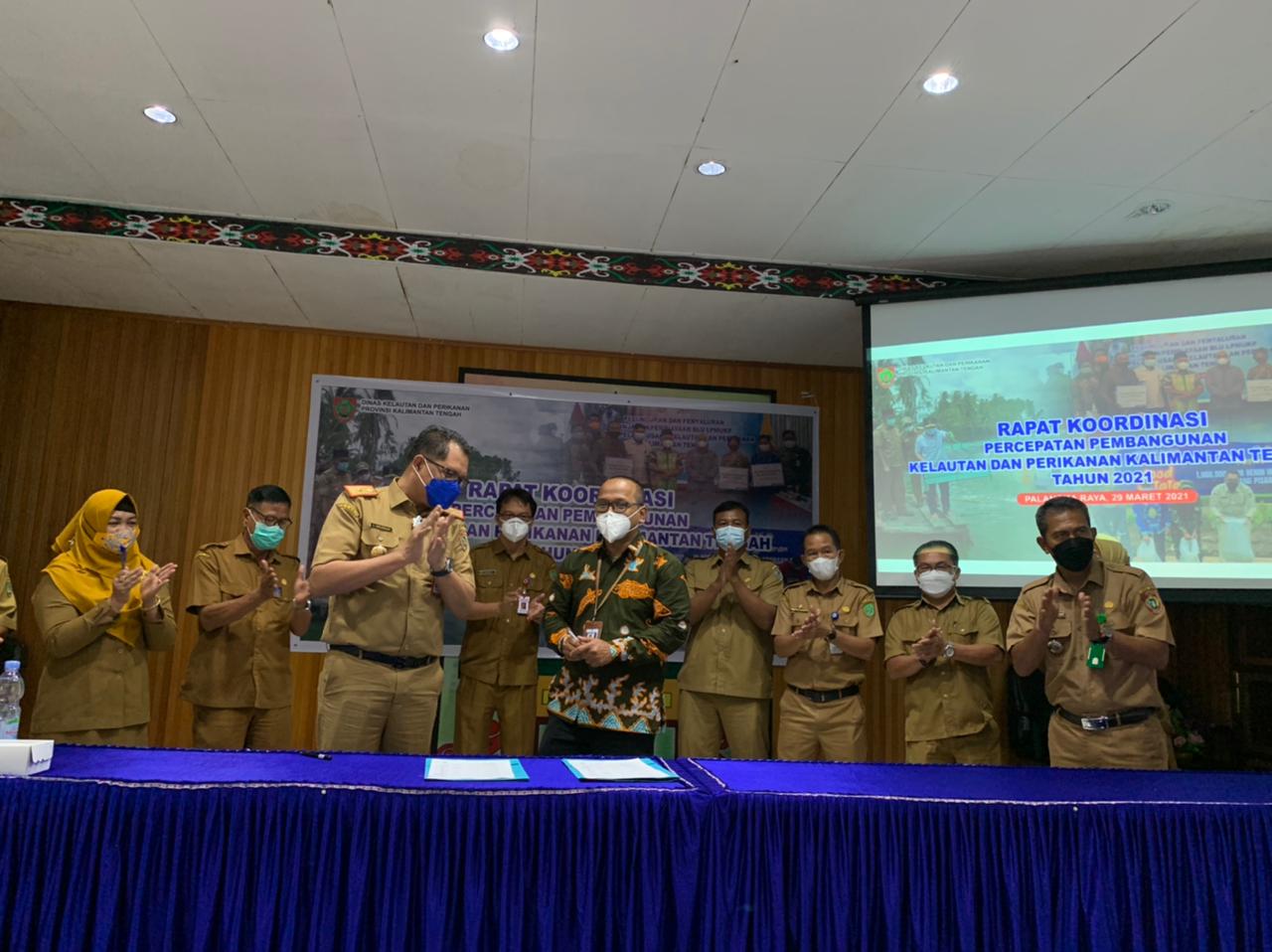 Dislutkan Adakan Rapat Koordinasi Percepatan Pembangunan Perikanan Kalimantan Tengah