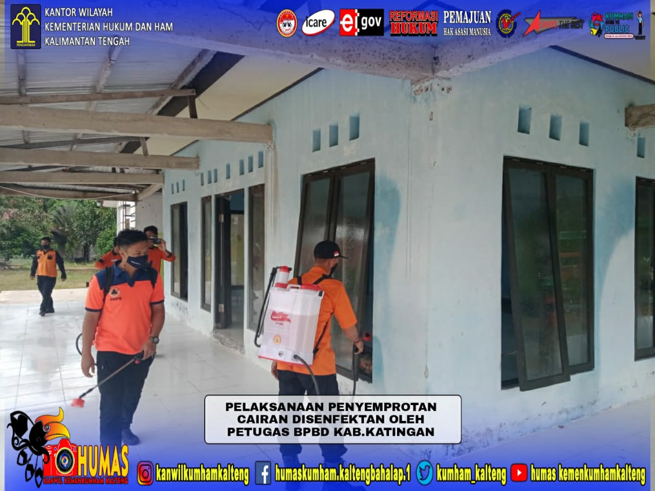 H-1 Kegiatan Bakti Sosial, Protokol Kesehatan Ditegakkan