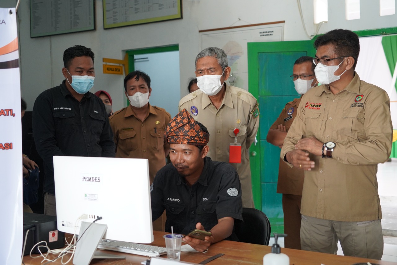 Diskominfo Kalteng Kunjungi KIM Damar Digital Binaan Diskominfosandi Sukamara
