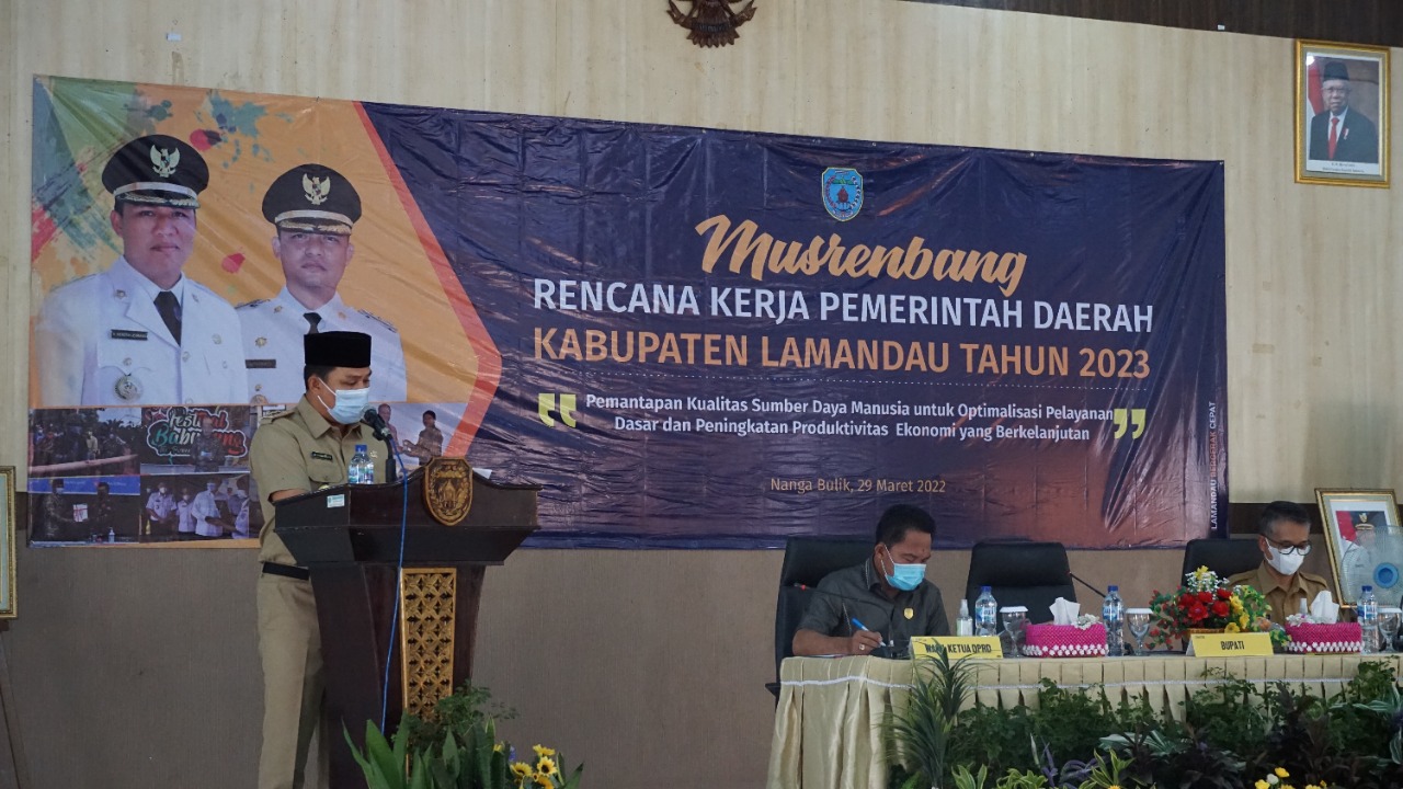 Musrenbang Kabupaten Tahun 2023, Bupati : Prioritaskan Program Unggulan dalam Mencapai Target Indikator Kinerja
