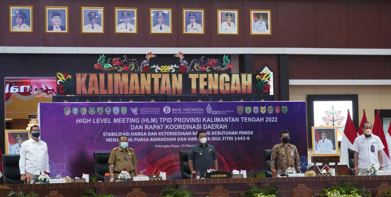 Wagub Edy Pratowo Pimpin High Level Meeting TPID dan Rapat Koordinasi Stabilisasi Harga dan Ketersediaan Barang Kebutuhan Pokok Menjelang Puasa dan Lebaran
