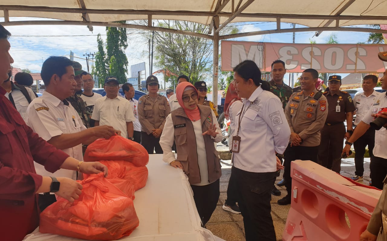 Kendalikan Inflasi Dalam Rangka HBKN, Pemprov Kalteng Kembali Gelar Pasar Penyeimbang di Barsel