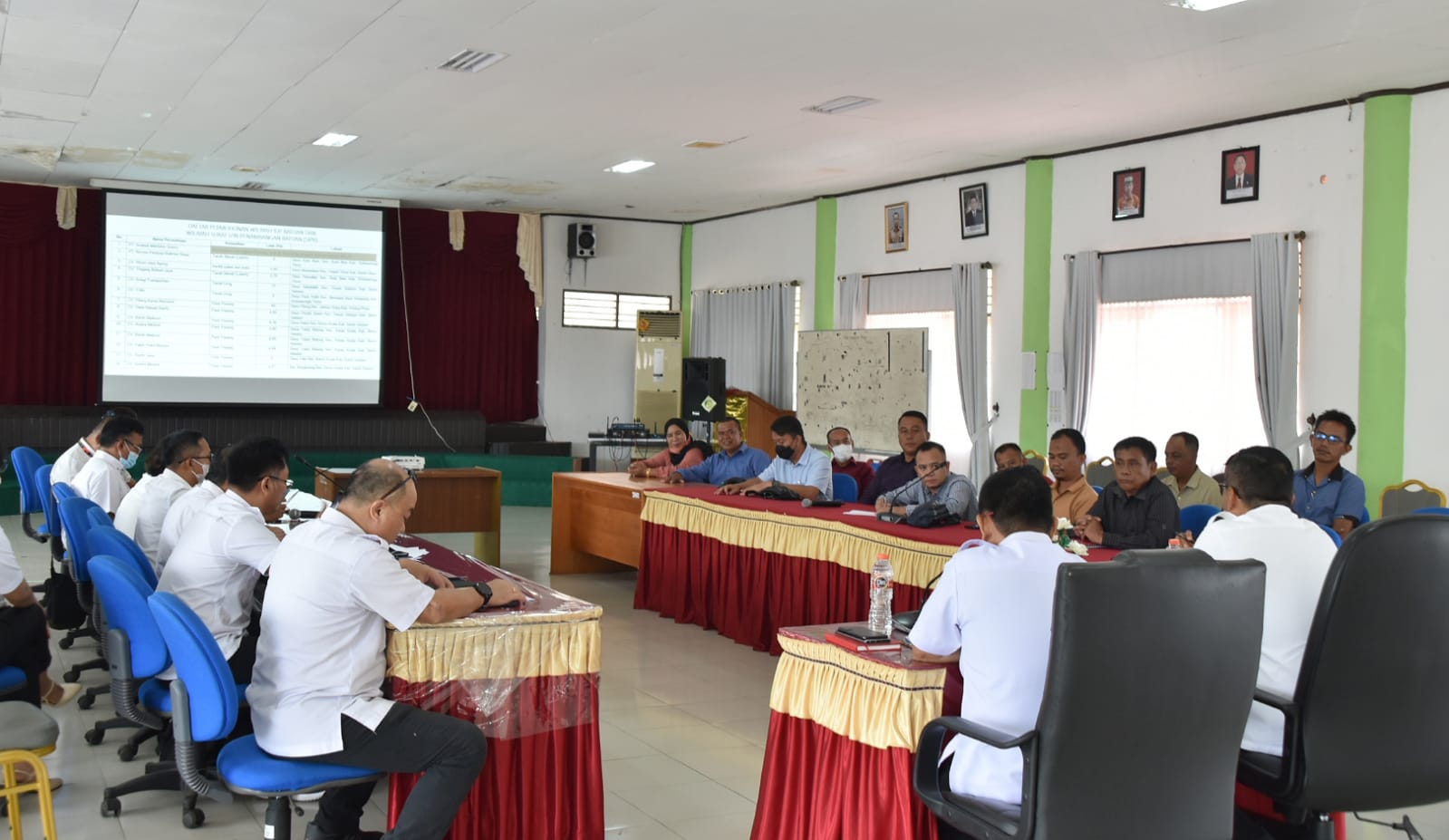 Asisten Ekbang Leonard S. Ampung Buka Rapat Verifikasi Kelayakan WIUP Batuan dan SIPB