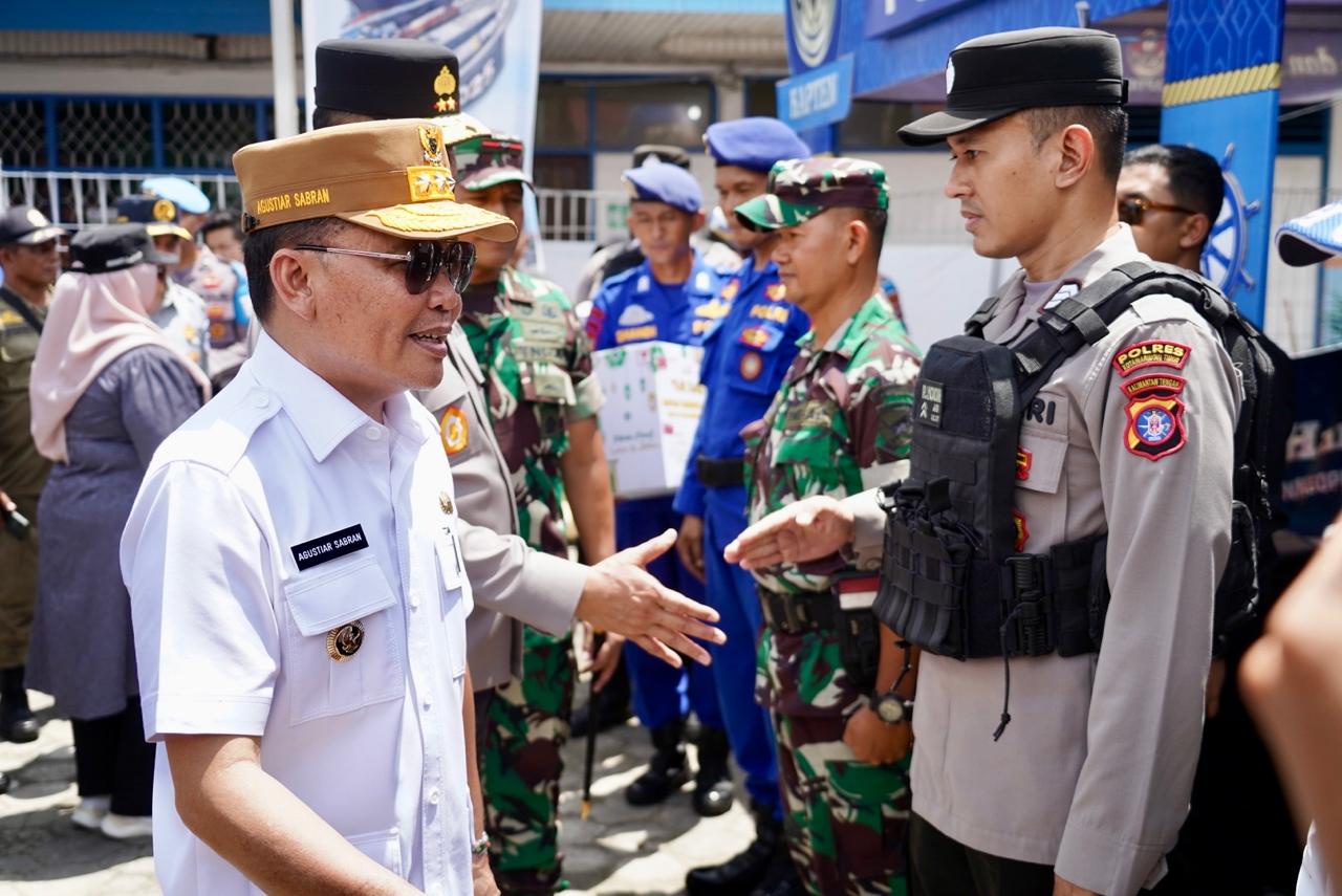 Kunker Gubernur Kalteng Agustiar Sabran ke Sampit, Pantau Layanan Mudik Hingga Pantau Harga Bapok