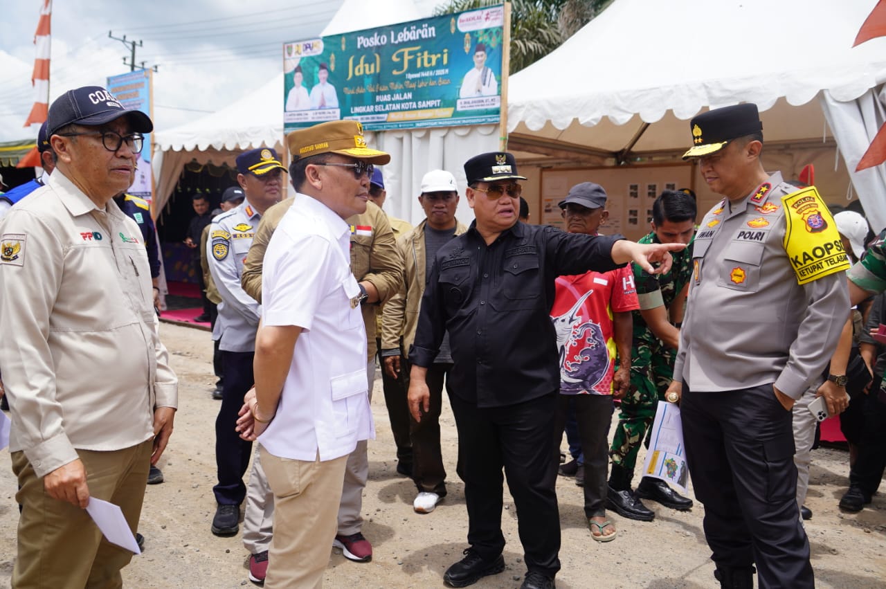 Pantau Infrastruktur Jalan, Gubernur Agustiar Sabran Targetkan Jalan Lingkar Luar Selatan Sampit, Tuntas 2026
