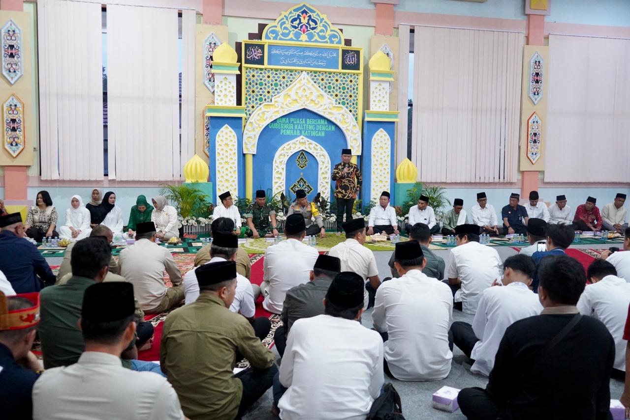 Bangun Kebersamaan, Gubernur Agustiar Sabran Silaturahmi ke Pemkab Katingan