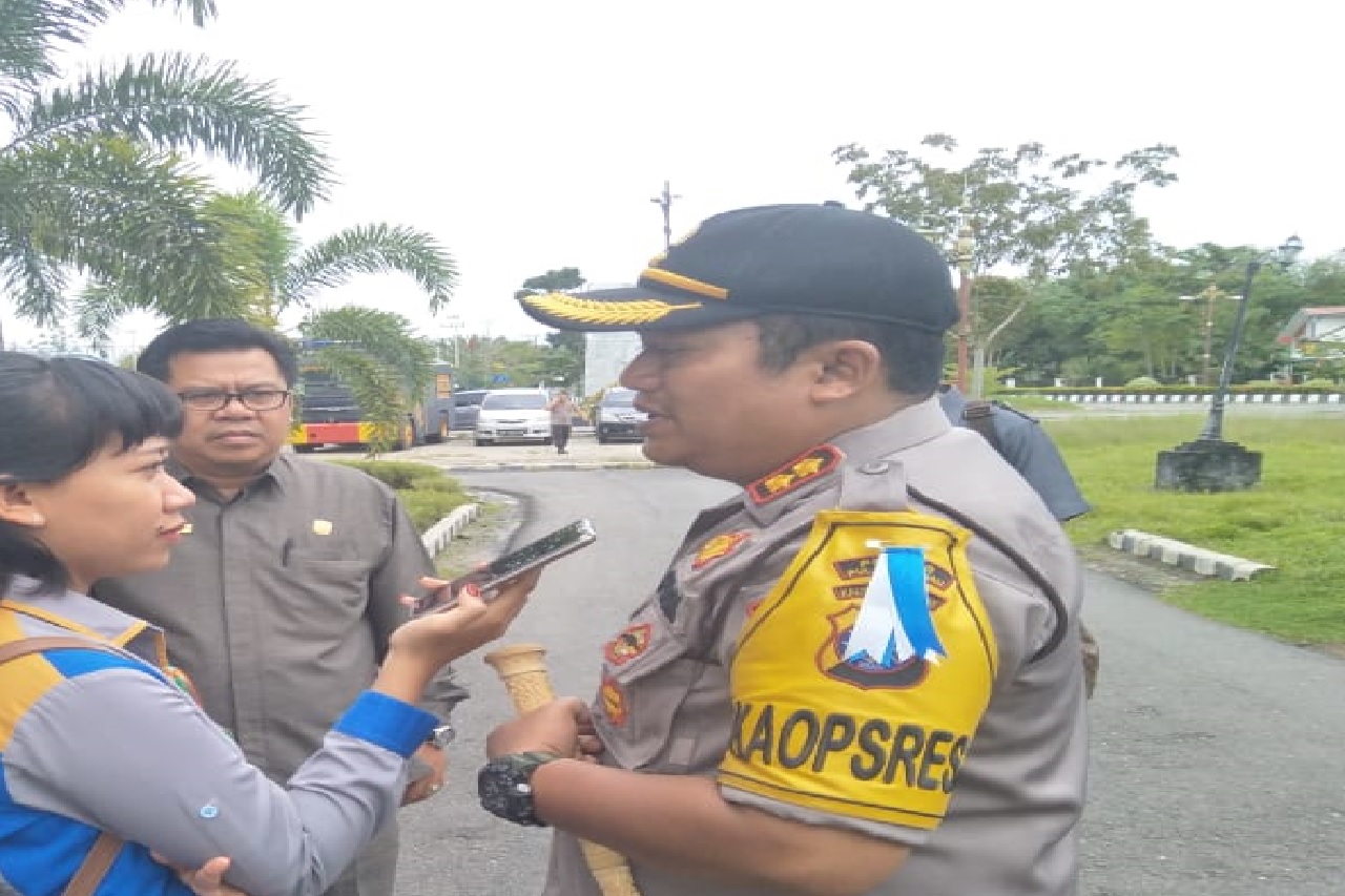 150 Personil Keamanan Amankan Pleno Terbuka KPU Pulang Pisau