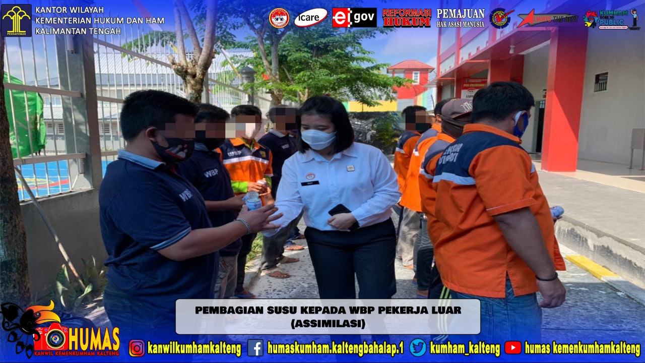 Tambah Stamina WBP, Lapas Pangkalan Bun Lakukan Hal Ini 
