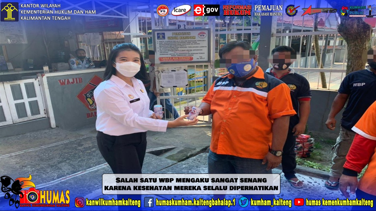 Tambah Stamina WBP, Lapas Pangkalan Bun Lakukan Hal Ini 