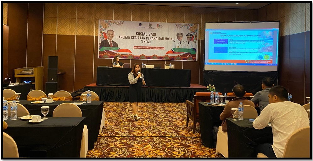 Tingkatkan Pemahaman Pelaku Usaha, DPMPTSP Prov. Kalteng Gelar Sosialisasi Laporan Kegiatan Penanaman Modal