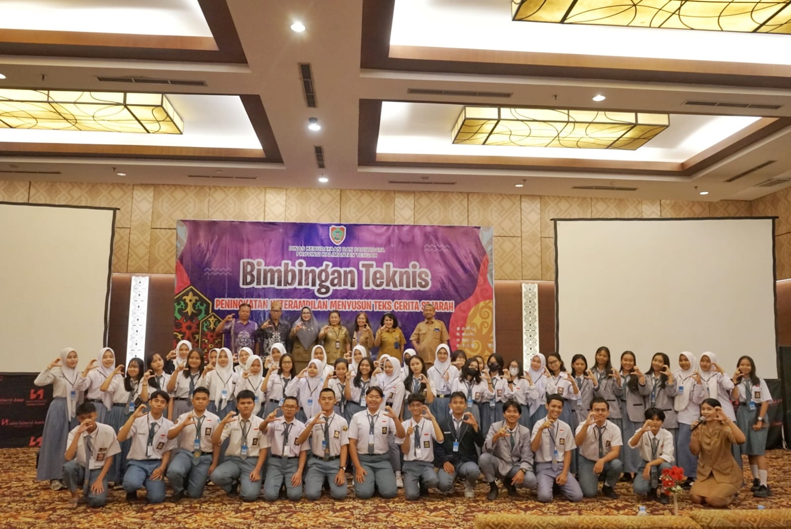 Disbudpar Prov. Kalteng Gelar Bimtek Penulisan Teks Cerita Sejarah Untuk Pelajar SMA/SMK/Sederajat 