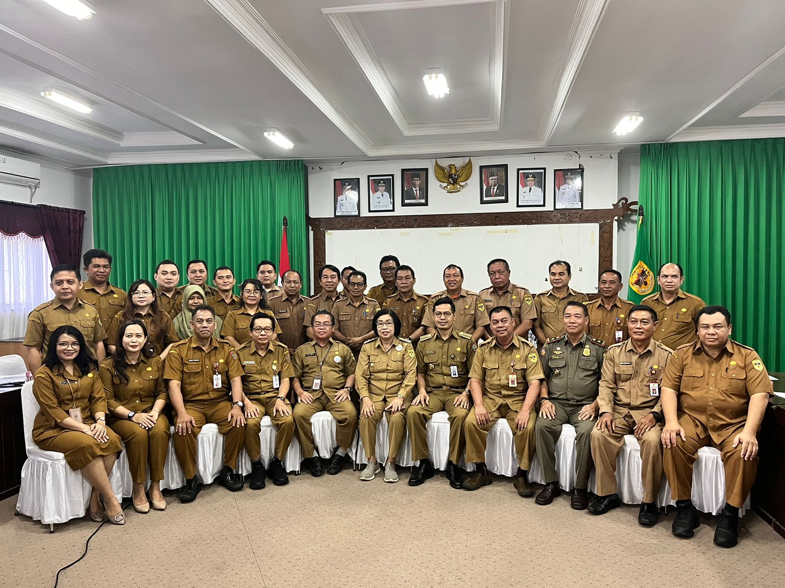 Inspektorat Prov. Kalteng Lakukan Entry Meeting Pemeriksaan Akhir Masa Jabatan Kepala Daerah Kab. Gunung Mas