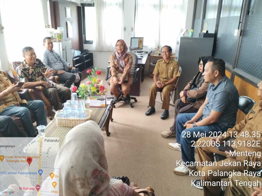 Kadis TPHP Prov Kalteng Sambut Kunker Program Pembangunan Pertanian Komisi II DPRD Kotawaringin Timur 