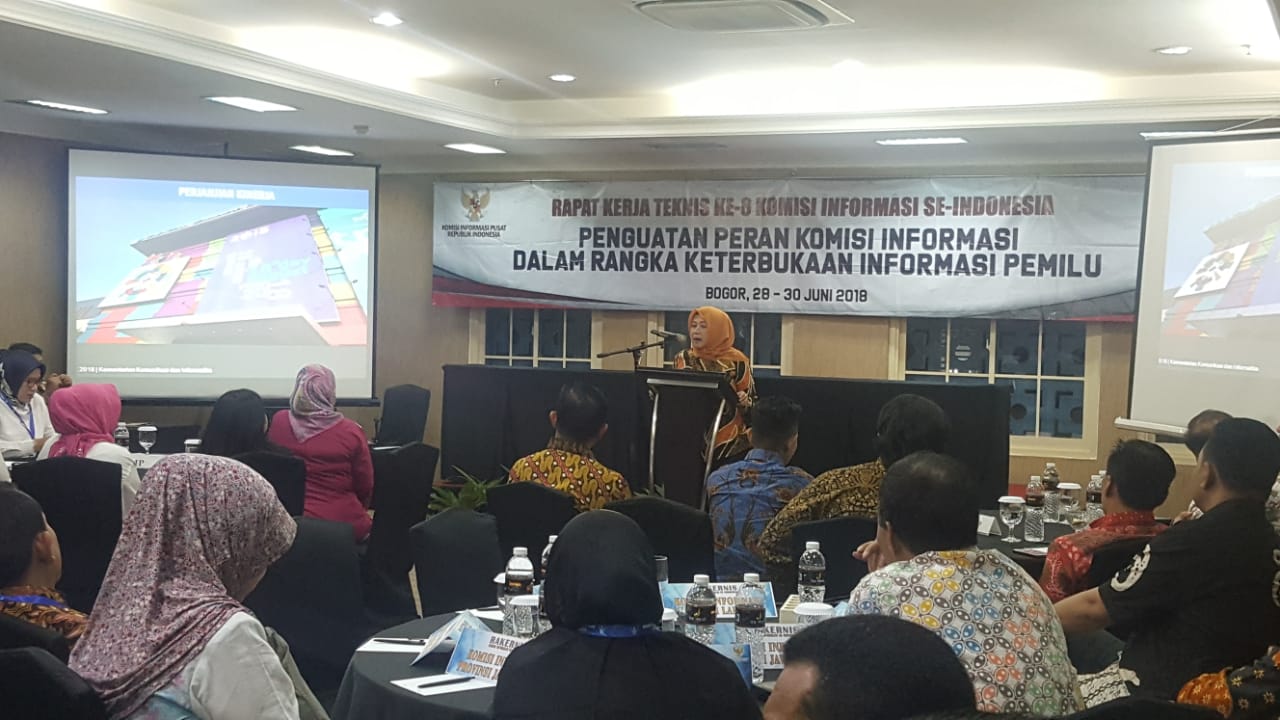 Rapat Kerja Teknis ke 8 Komisi Informasi se Indonesia