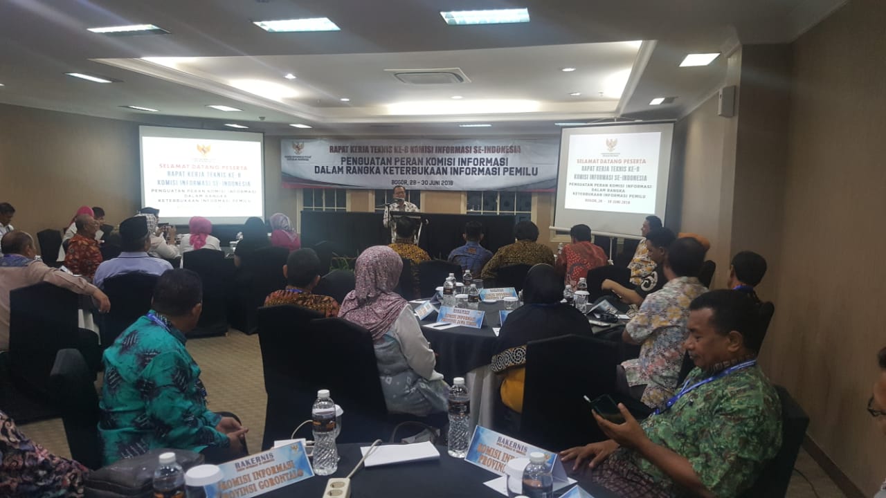 Rapat Kerja Teknis ke 8 Komisi Informasi se Indonesia