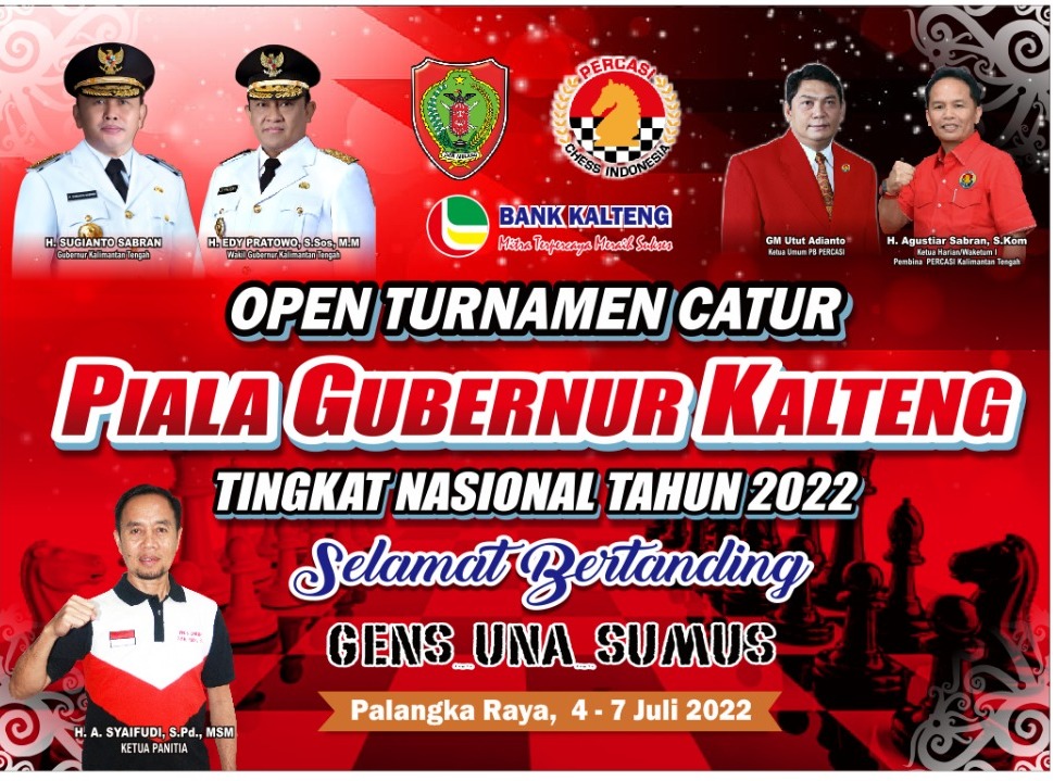 Menjelang Piala Gubernur Kalteng Tingkat Nasional, Panitia Open Turnamen Catur Gelar Rapat Persiapan
