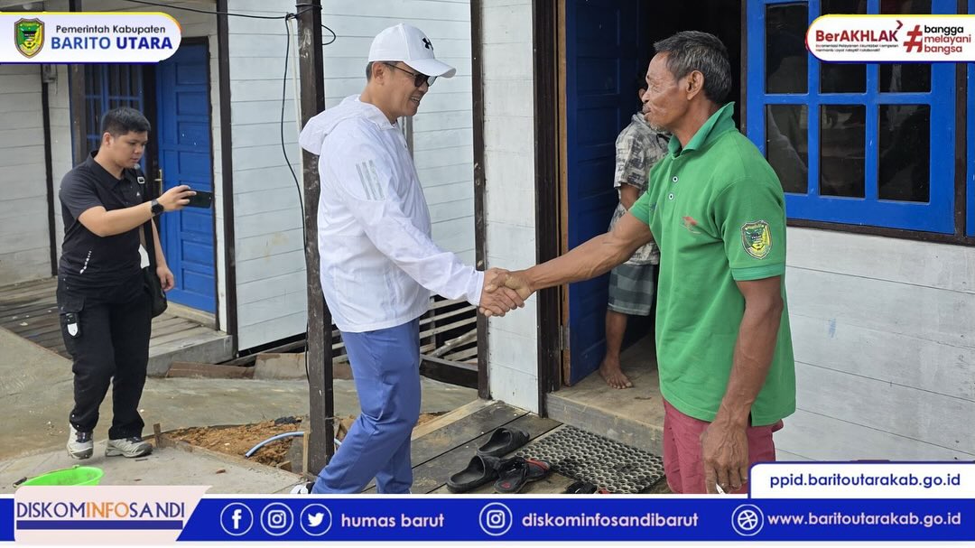 Pj. Bupati Barito Utara Tinjau Jembatan Karang Jawa dan Lokasi Relokasi Warga di Jalan Lingkar Kota