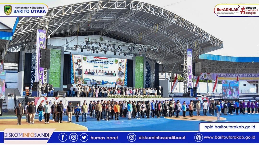 Pemkab Laksanakan Gladi Bersih Jelang Peringatan Hari Jadi ke-75 Barito Utara