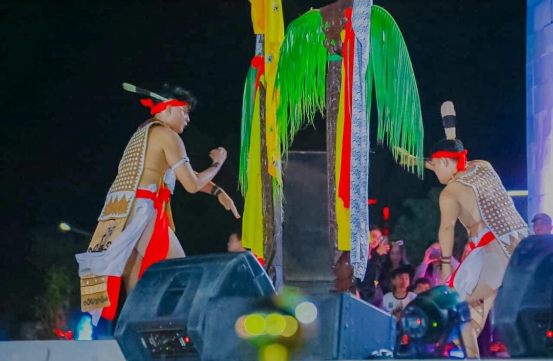 Gubernur Agustiar Sabran Hadiri Car Free Night Huma Betang Night, Ajak Masyarakat Lestarikan Budaya Lokal