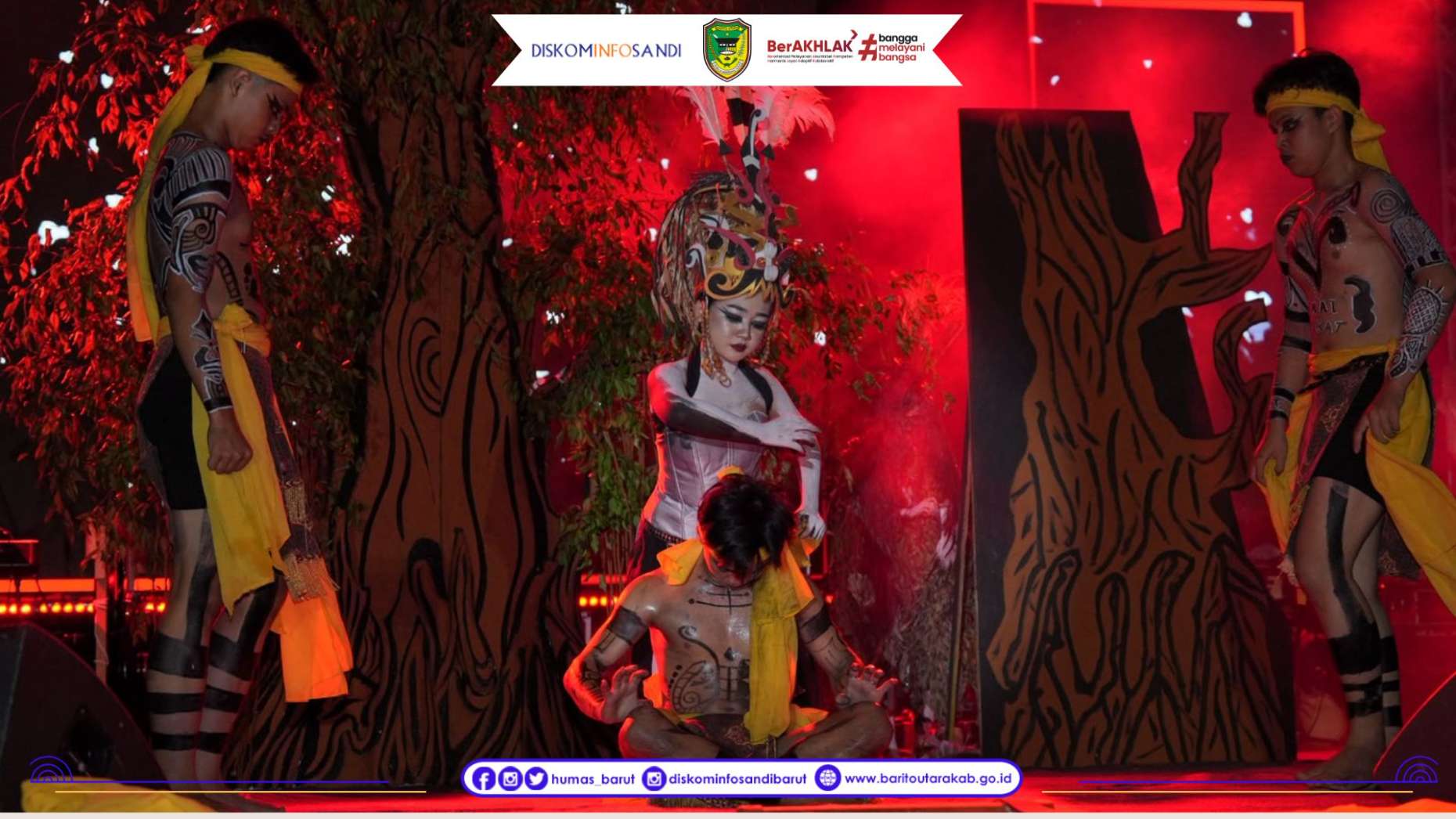 Bupati Barito Utara Resmi Buka BATARA EXPO 2026 dan Tutup Festival Budaya Iya Mulik Bengkang Turan