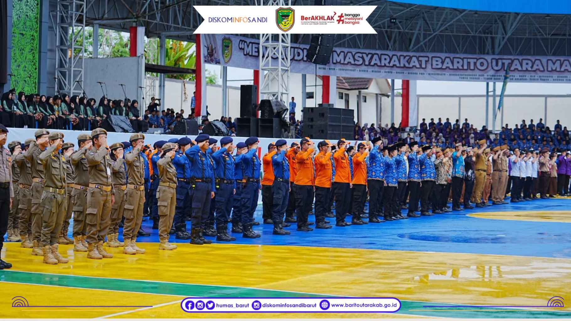 Irup Hari Jadi Ke-76 Barito Utara, Gubernur Kalteng Ajak Masyarakat Dukung Program Huma Betang