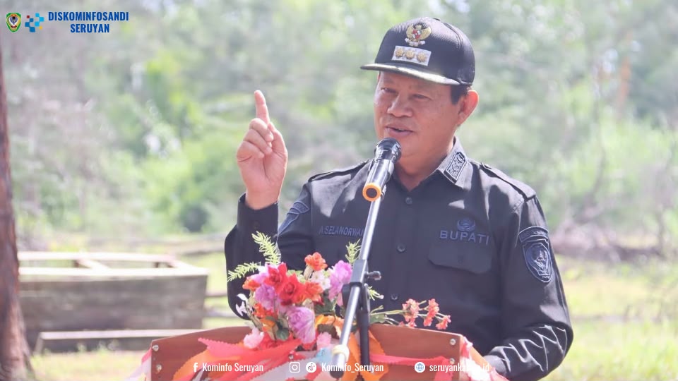 Perkuat Pelestarian Lingkungan, Bupati Seruyan Resmikan Penetasan Semi Alami Penyu