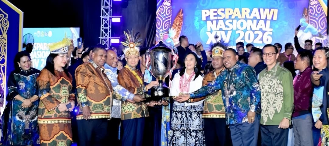 Kontingen Kalteng Ukir Prestasi di Pesparawi Nasional XIV dengan 11 Emas dan 1 Perak   