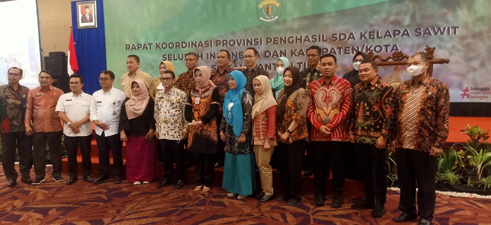 Plt. Kadisbun Prov. Kalteng Hadiri Rapat Koordinasi Provinsi Penghasil SDA Kelapa Sawit Seluruh Indonesia
