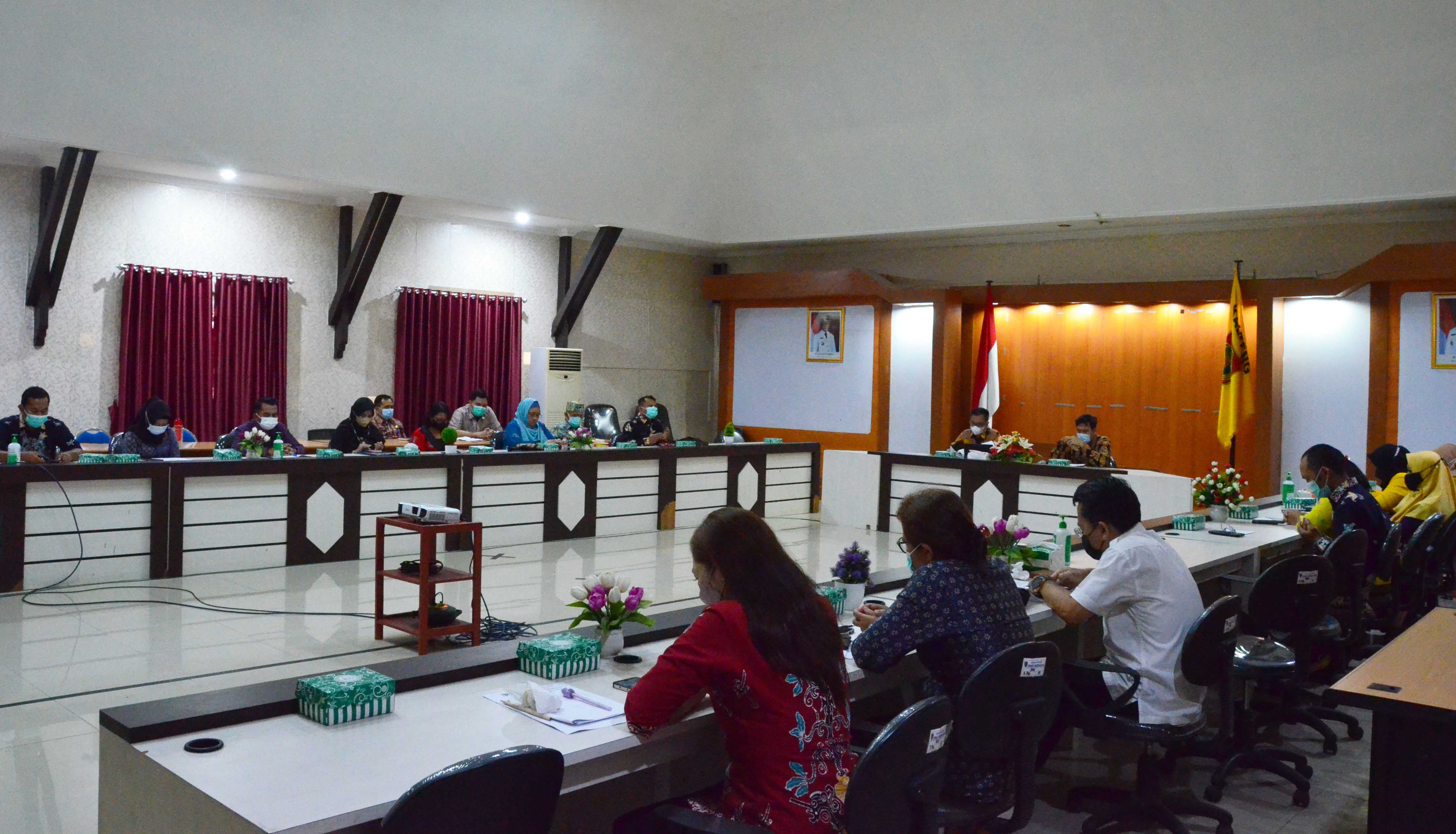 Dinkes Prov. Kalteng Selenggarakan Rapat Tim Ahli dan Seleksi Program Bantuan Tugas Belajar Dokter Spesialis, Dokter Subspesialis/Konsultan dan Perawat Spesialis