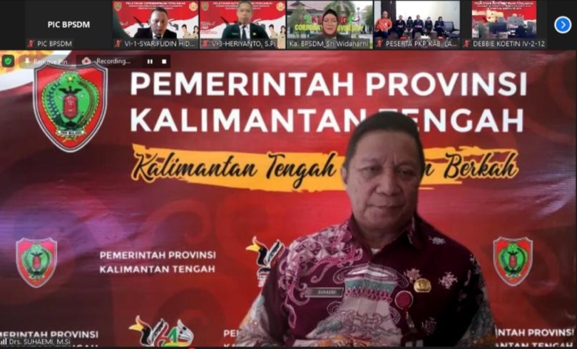 Sahli Gubernur Bidang Kemasyarakatan dan SDM Suhaemi Resmi Tutup Pelatihan Kepemimpinan Pengawas Provinsi Kalimantan Tengah Angkatan III, IV, V, dan VI Tahun 2022 