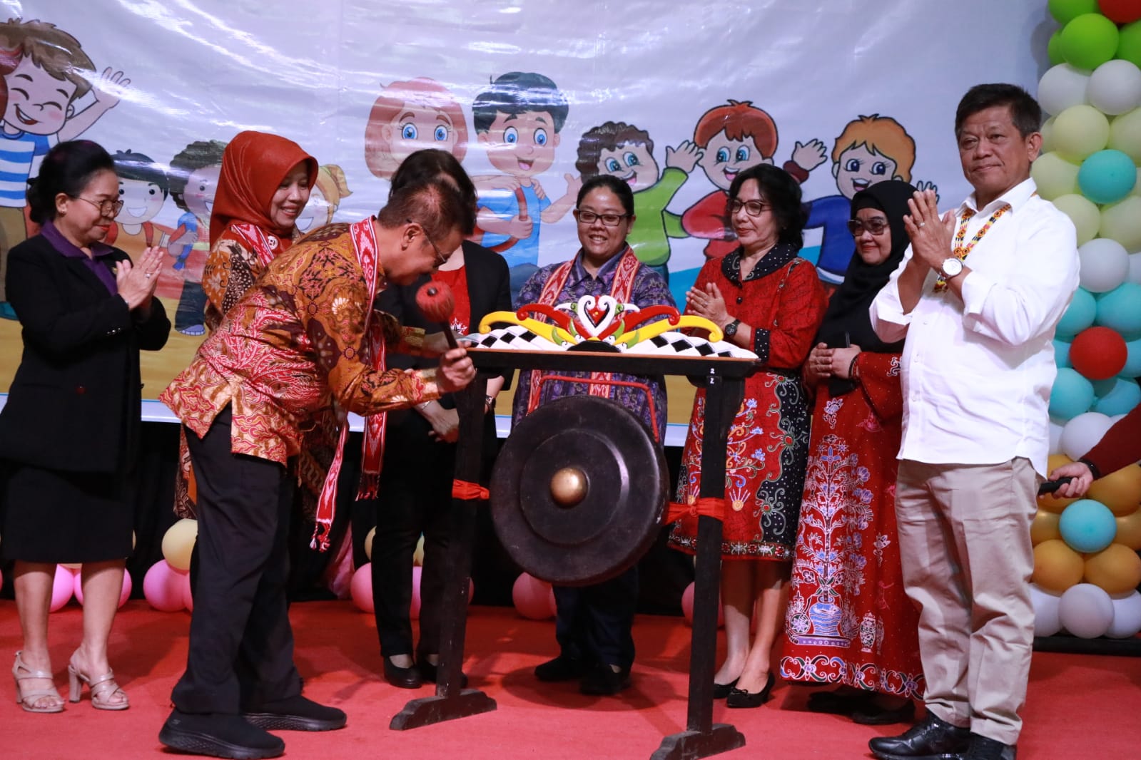 Wujudkan Indonesia Emas Tahun 2045, Pemprov. Kalteng Bersama Pengurus GKE Deklarasikan Gereja Ramah Anak