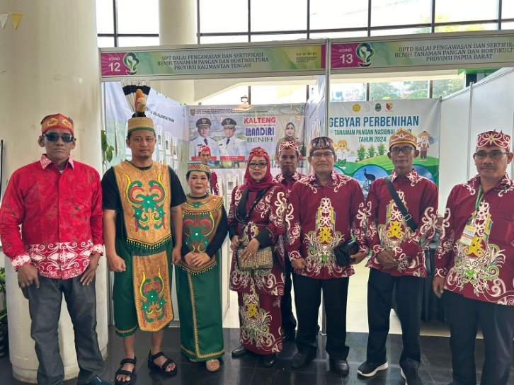 Dinas TPHP Prov. Kalteng Ikuti Even Gebyar Perbenihan Tanaman Pangan Nasional IX Tahun 2024