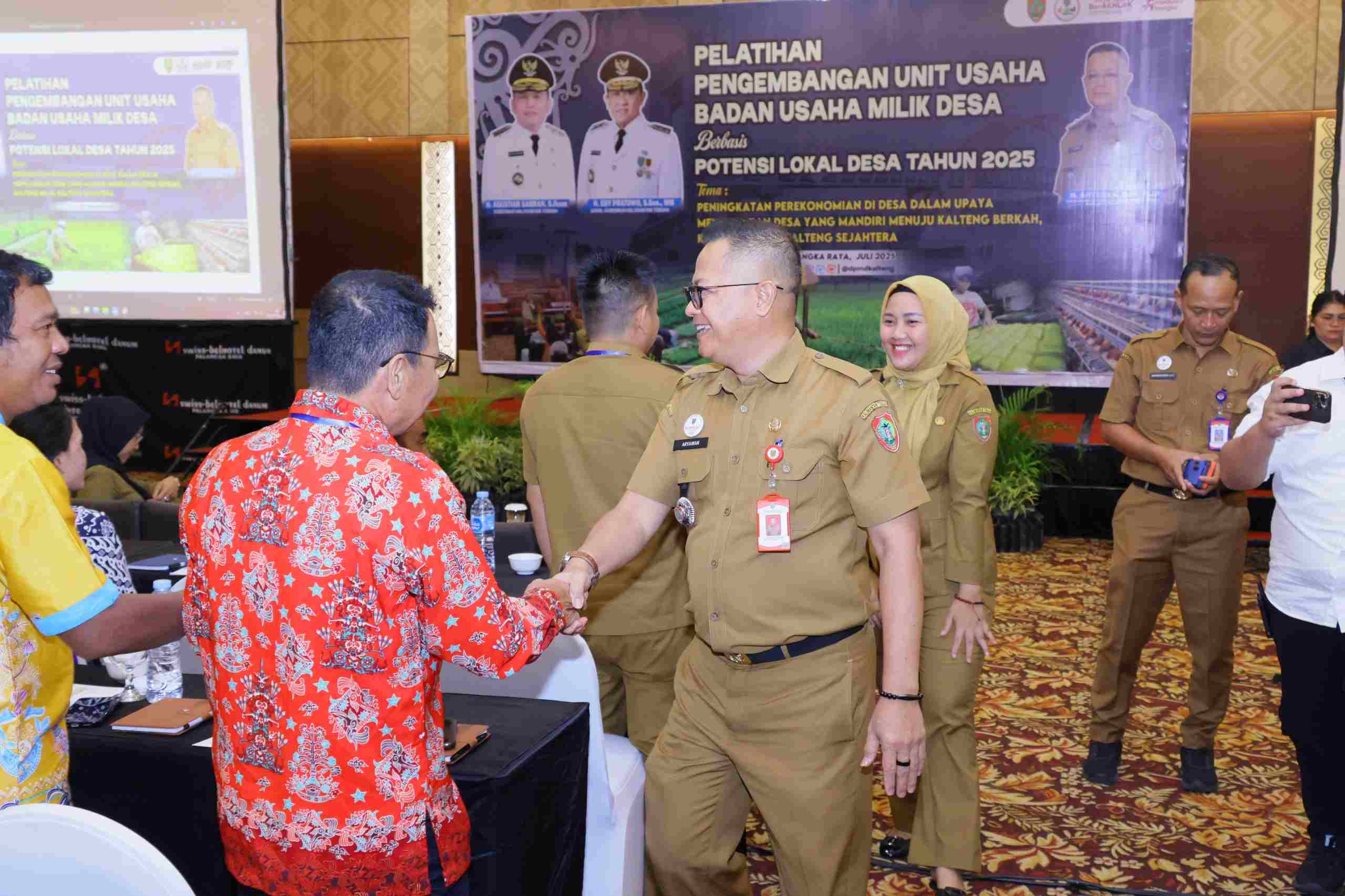 Maksimalkan Potensi Desa, Dinas PMD Prov. Kalteng Gelar Pelatihan Pengembangan Unit Usaha BUMDes Tahun 2025