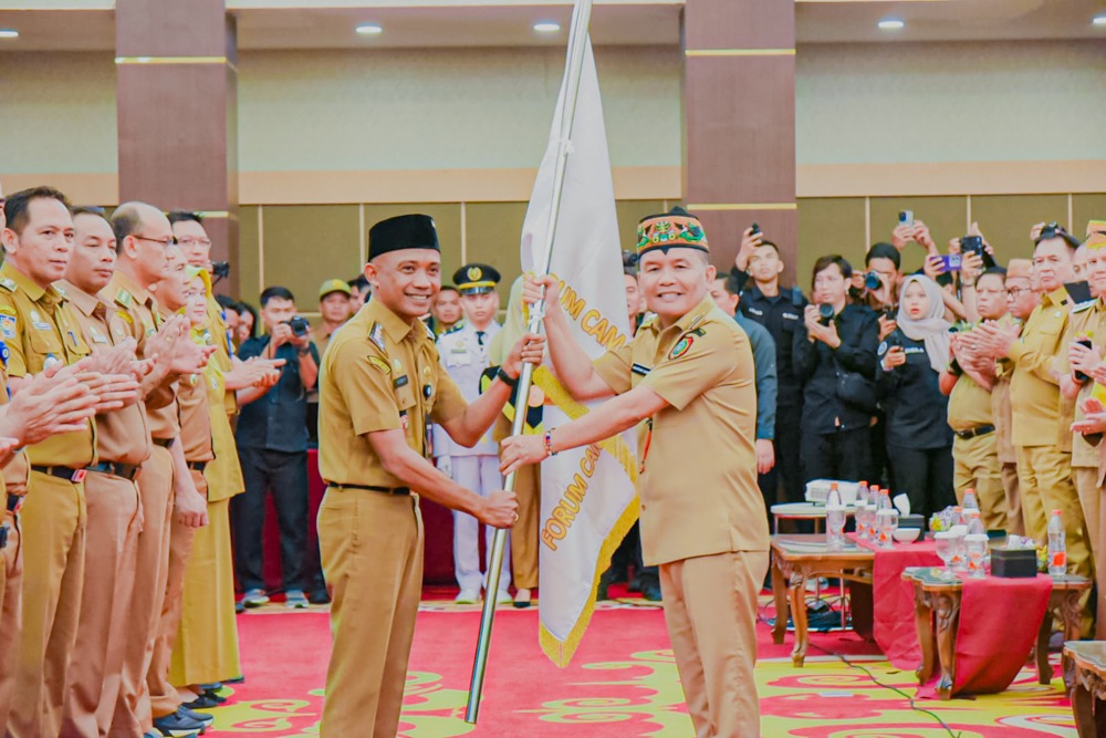 Raker Camat se-Kalteng, Gubernur Agustiar Sabran Tegaskan Arah Pembangunan dan Pelimpahan Kewenangan
