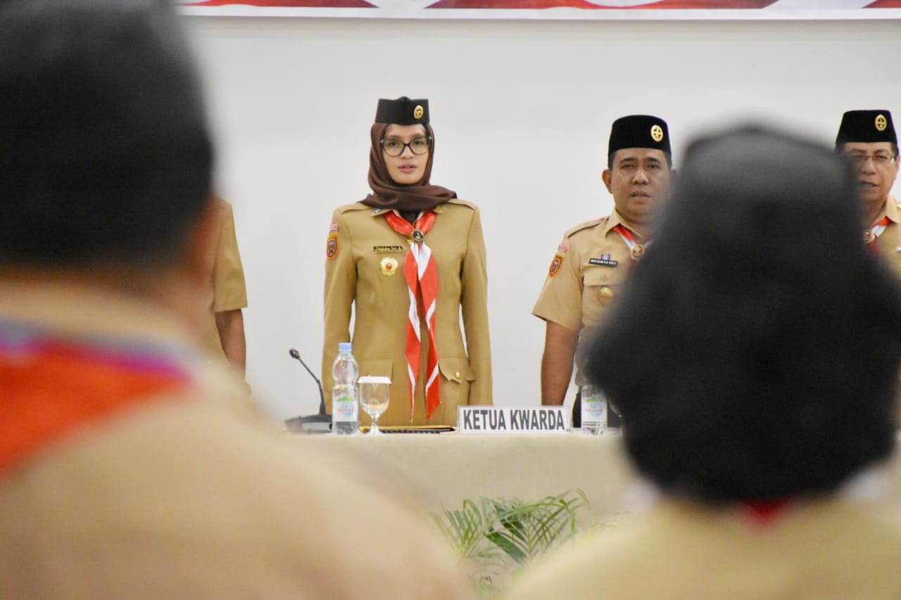 Ivo Sugianto Sabran Buka Rakerda Gerakan Pramuka Kalteng