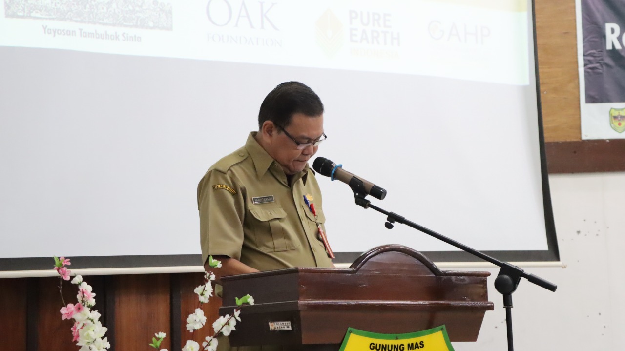 Pemkab Gumas Komitmen Atasi Masalah Kesehatan dan Pencemaran