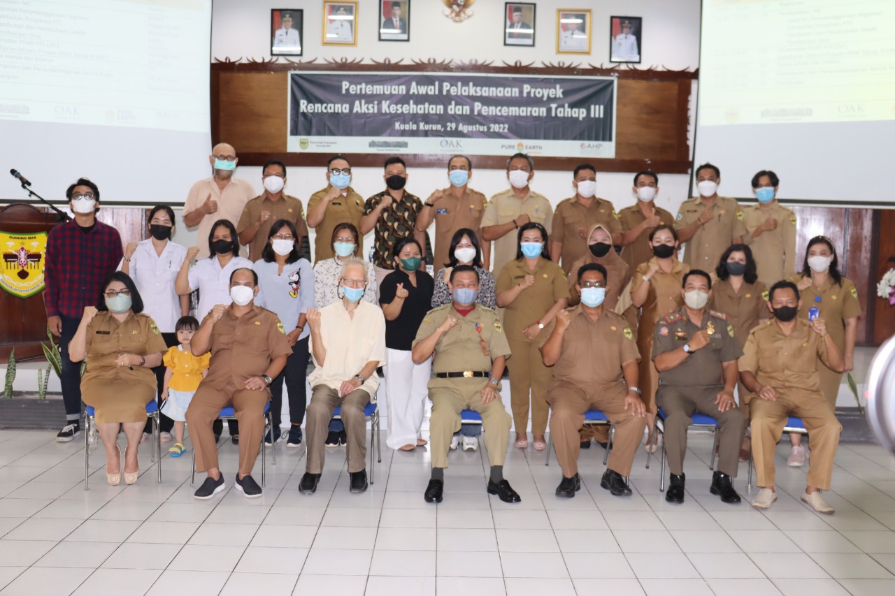 Pemkab Gumas Komitmen Atasi Masalah Kesehatan dan Pencemaran