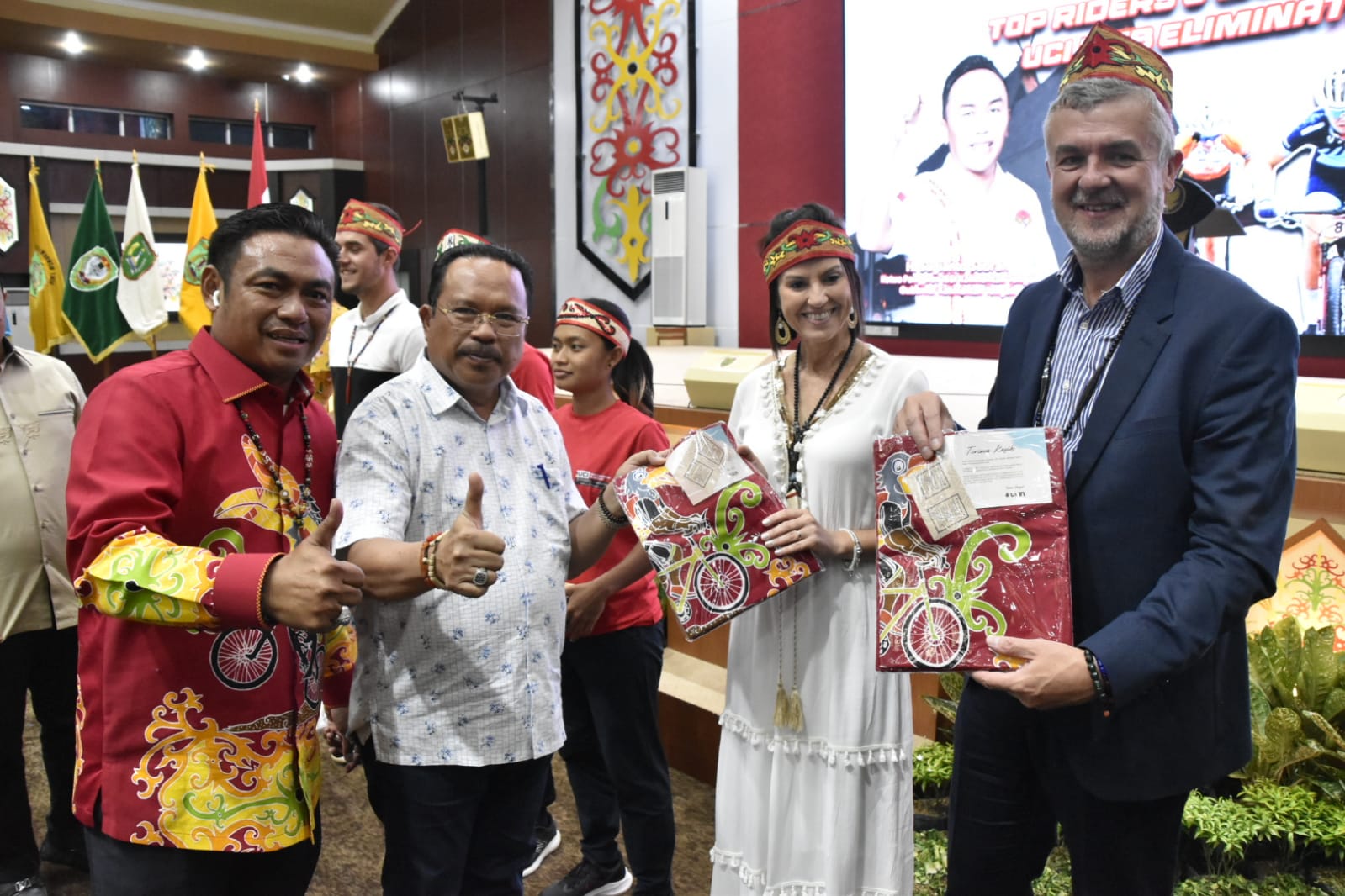 Suksesnya Penyelenggaraan UCI MTB Eliminator World Cup 2022 , Pemprov. Kalteng Gelar Ramah Tamah