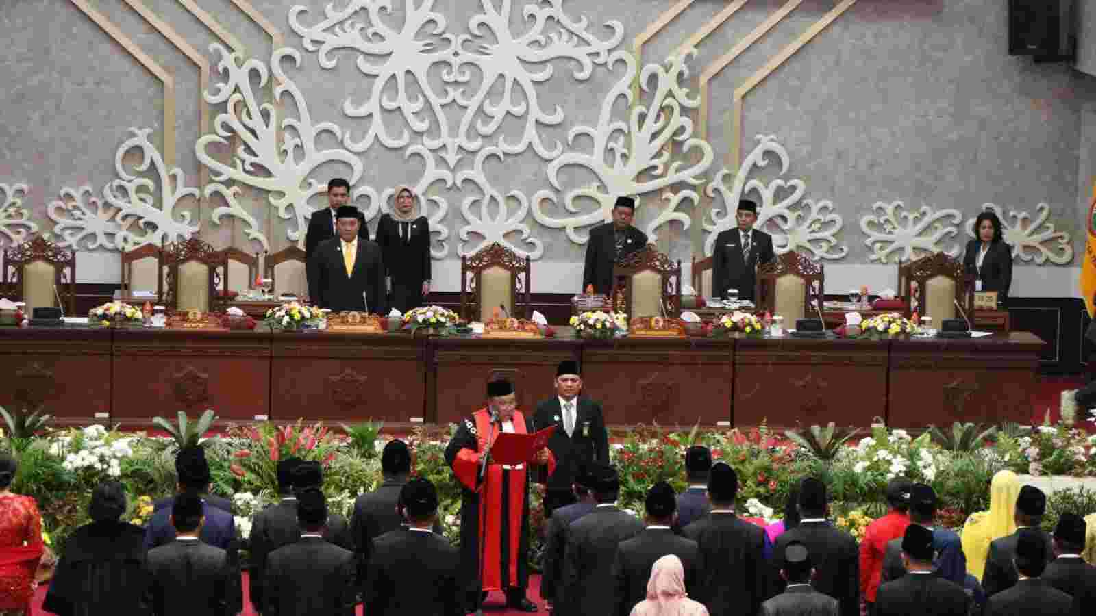 Kepala BKD Prov. Kalteng Sampaikan Harapan atas Pelantikan Anggota DPRD Kalteng