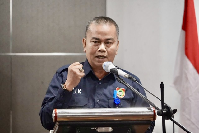 Kadiskominfosantik Agus Siswadi Buka Sosialisasi Penyelenggaraan Statistik Sektoral