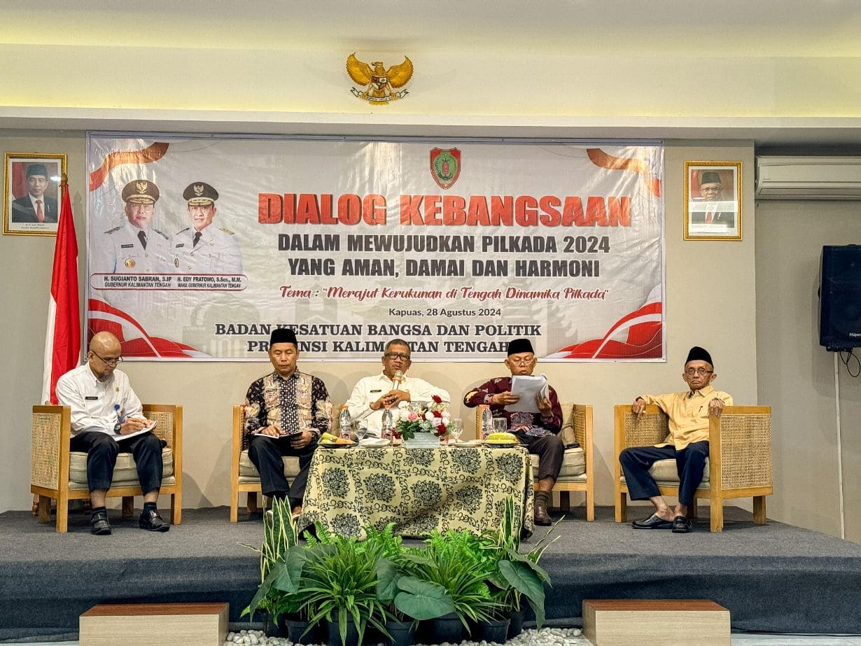 Badan Kesbangpol Prov. Kalteng Gelar Silaturahmi dan Dialog Kerukunan Umat Beragama Menghadapi Pilkada Serentak 2024