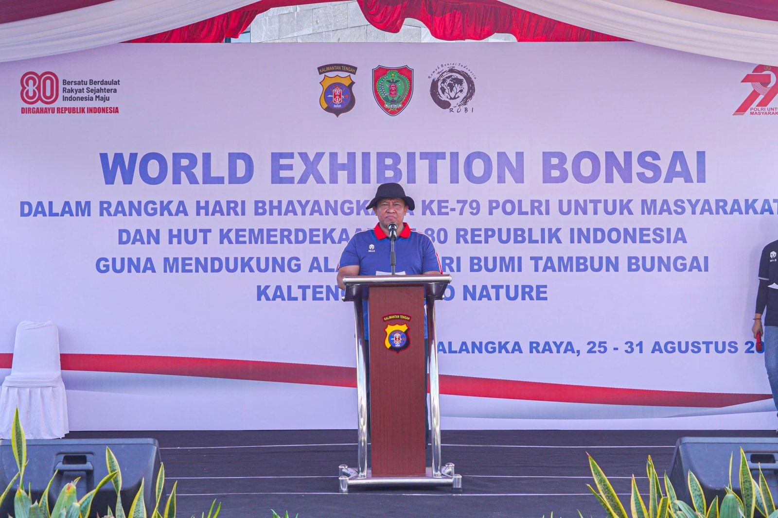 Wakil Gubernur Kalteng Resmikan Festival dan Lomba Bonsai 2025, Tingkatkan Kebersamaan dan Cinta Alam