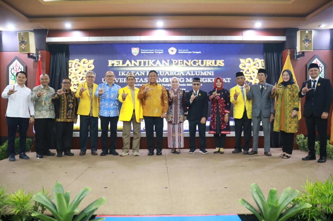 Pengurus IKA ULM Kalteng Dilantik, Wagub Edy Pratowo Tekankan Peran Alumni bagi Pembangunan Daerah   