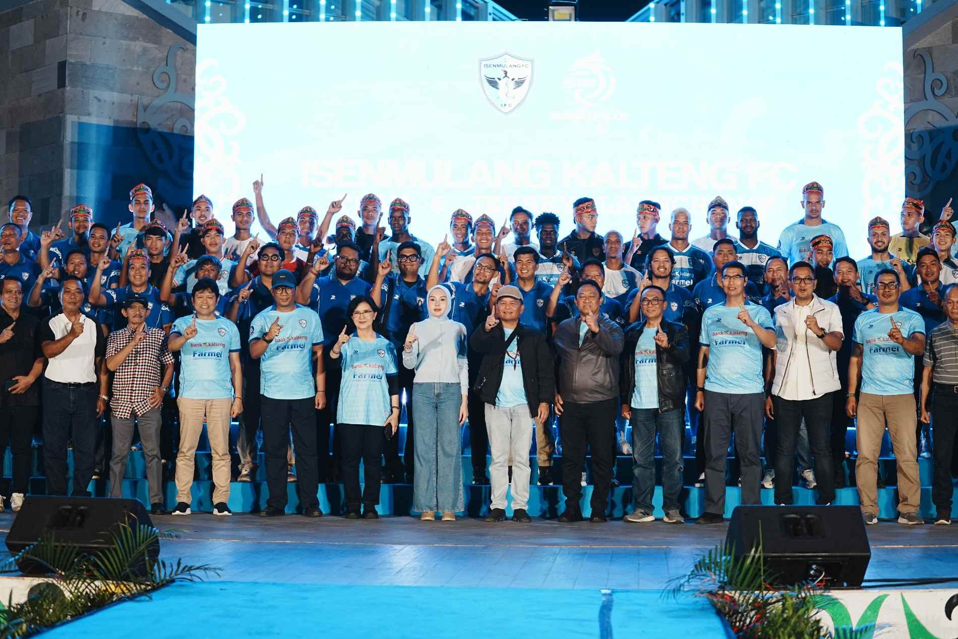 Launching Isen Mulang Kalteng FC, Pemprov Kalteng Dorong Kebangkitan Sepak Bola Bumi Tambun Bungai