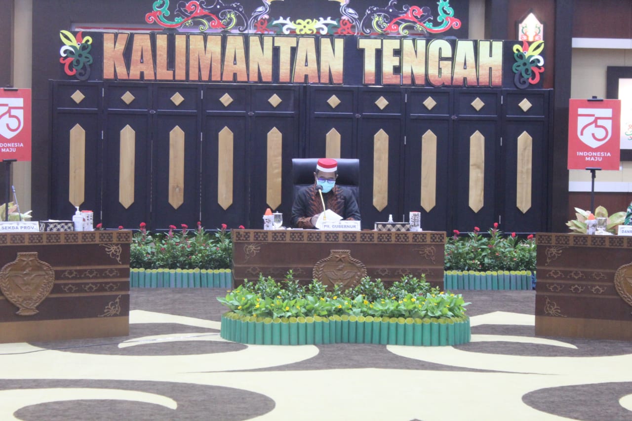 Plt. Gubernur Kalteng Membuka Rakorda FKUB Kabupaten/Kota se-Kalteng Tahun 2020